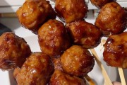 一菜二吃丰富口味的日式照烧肉丸（以照烧肉丸为基础，轻松变换多样美味）