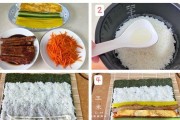 一口咬下，猪排寿司卷让你爱不释口（学会制作，轻松在家享用美味日本寿司）