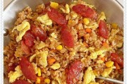 蒜苗胡萝卜炒腊肠的家常美食（健康营养又美味蒜苗营养价值）