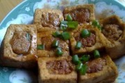 蒜蓉辣酱酿豆腐，美味佳肴不容错过！（用新颖的配料，尝试不一样的口感）