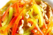 炒肉丝莴笋（中式家常菜谱）