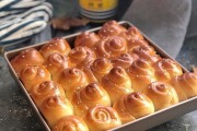 手工制作樱花蜂蜜小面包（甜蜜蜂蜜，满满樱花情）