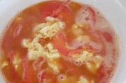家常美食——以西红柿鸡蛋浓汤（营养美味，一碗汤品足矣）